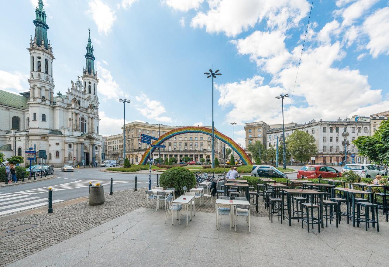 Zbawiciela Square P&O Serviced Apartments Warschau Exterior foto