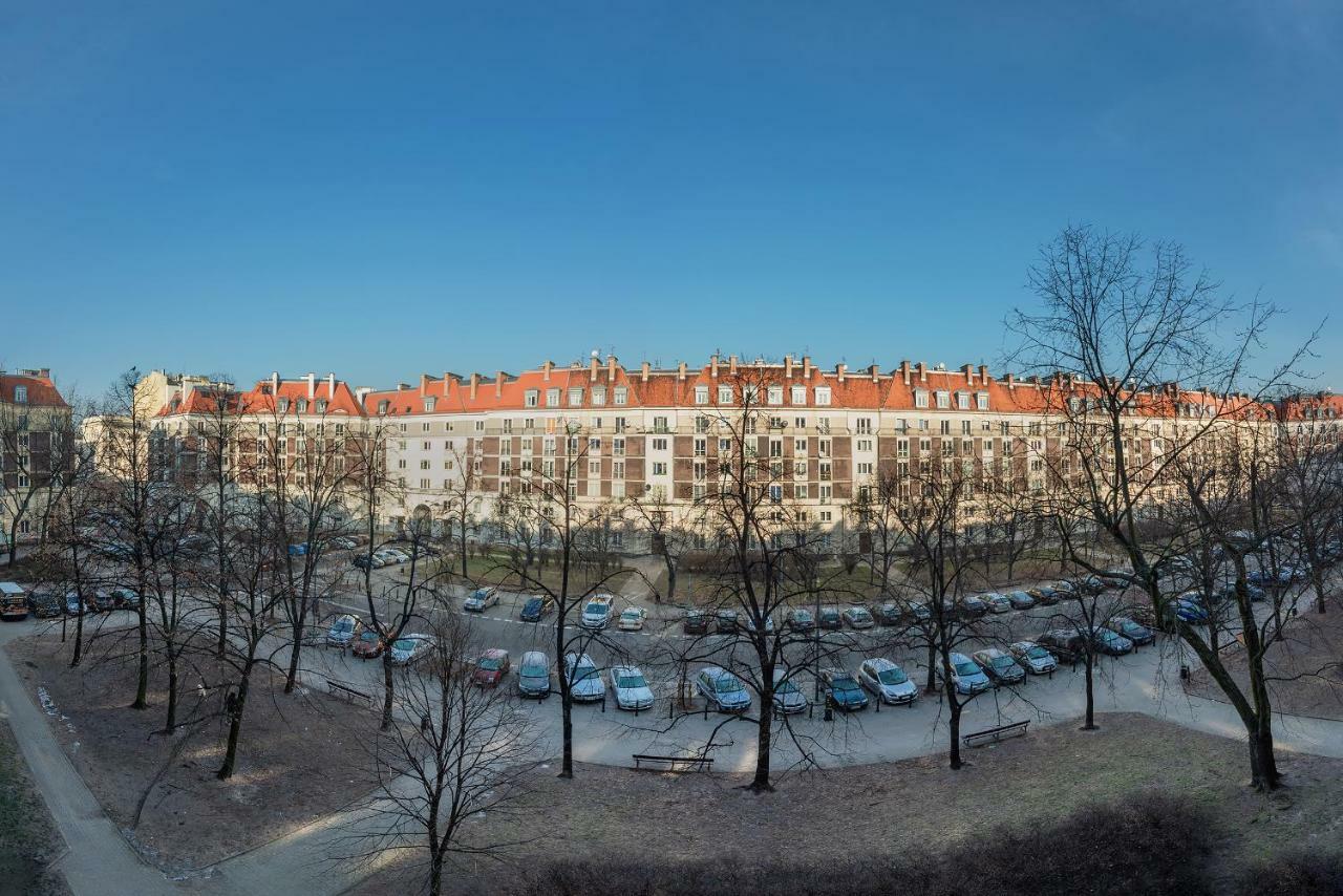 Zbawiciela Square P&O Serviced Apartments Warschau Exterior foto